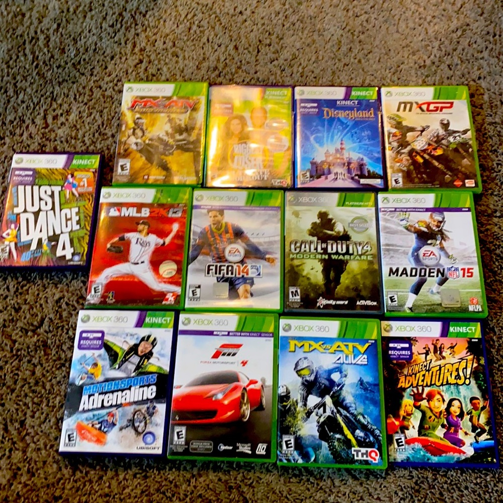 XBOX 360 games!